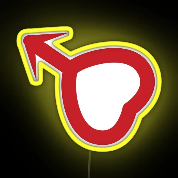 Mars Symbol RGB Neon Sign