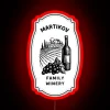 Martikov Family Winery RGB Neon Sign Red