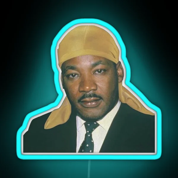 Martin Luther King RGB Neon Sign