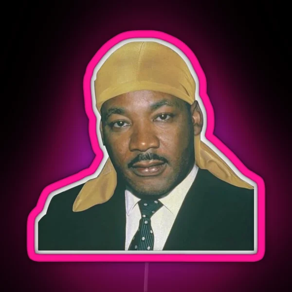 Martin Luther King RGB Neon Sign