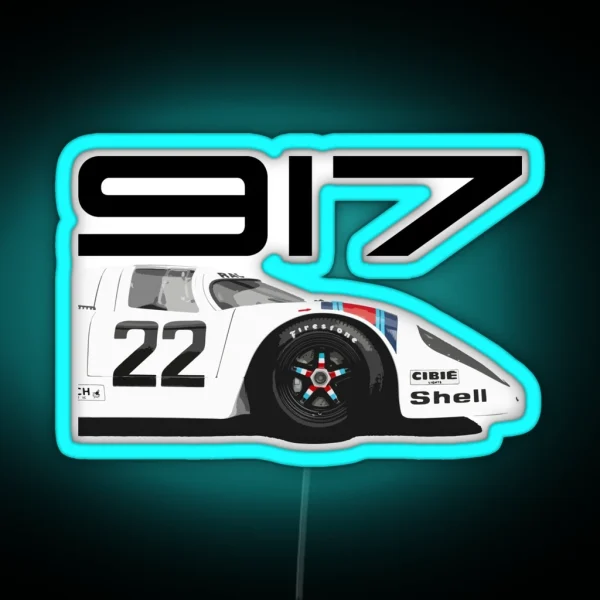 Martini Racing 917 1971 RGB Neon Sign
