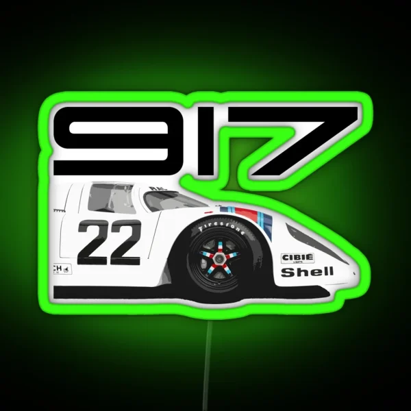 Martini Racing 917 1971 RGB Neon Sign