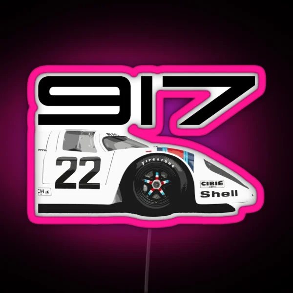 Martini Racing 917 1971 RGB Neon Sign