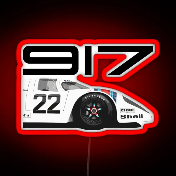 Martini Racing 917 1971 RGB Neon Sign