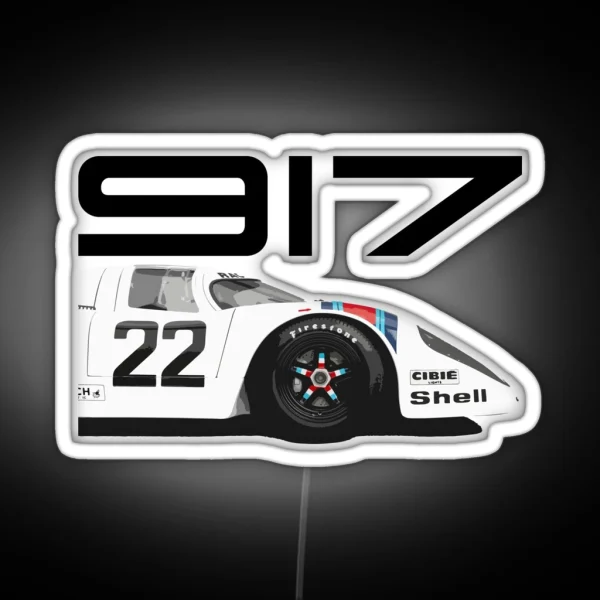 Martini Racing 917 1971 RGB Neon Sign