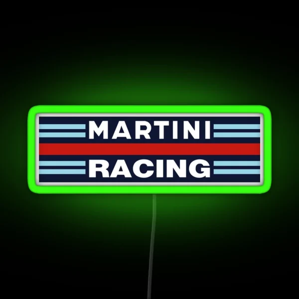 Martini Racing RGB Neon Sign