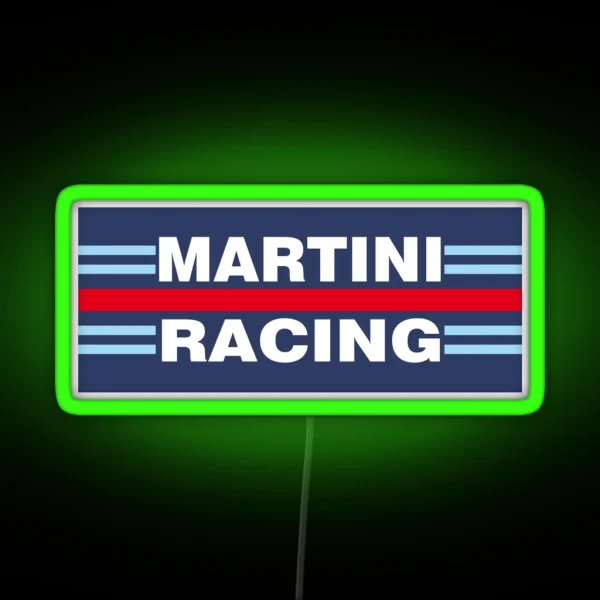 Martini Racing RGB Neon Sign