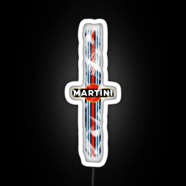 Martini Racing Track Day RGB Neon Sign