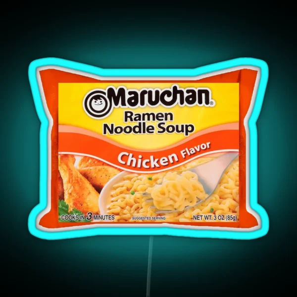 Maruchan Ramen Chicken Flavor RGB Neon Sign