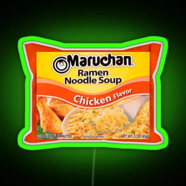 Maruchan Ramen Chicken Flavor RGB Neon Sign