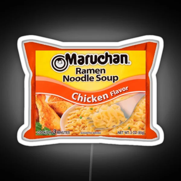 Maruchan Ramen Chicken Flavor RGB Neon Sign