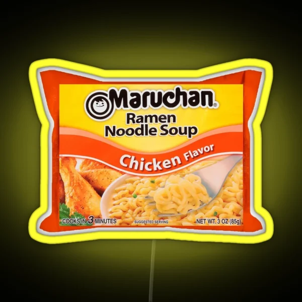 Maruchan Ramen Chicken Flavor RGB Neon Sign