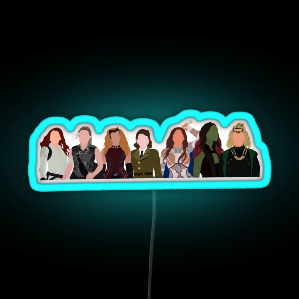 Marvelous Ladies No Block RGB Neon Sign