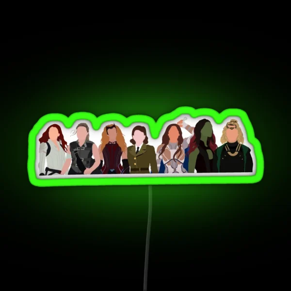 Marvelous Ladies No Block RGB Neon Sign