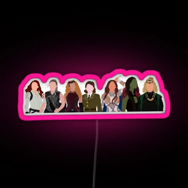 Marvelous Ladies No Block RGB Neon Sign