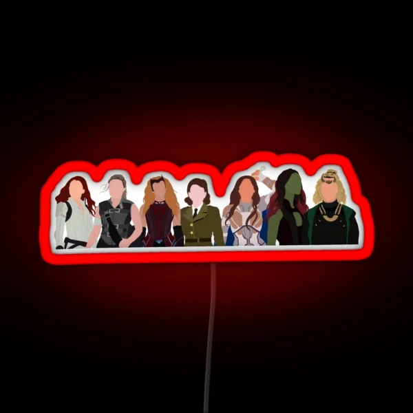 Marvelous Ladies No Block RGB Neon Sign