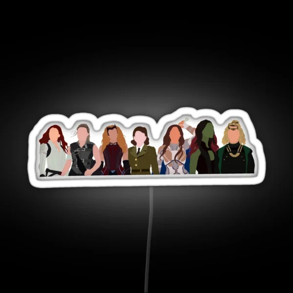 Marvelous Ladies No Block RGB Neon Sign