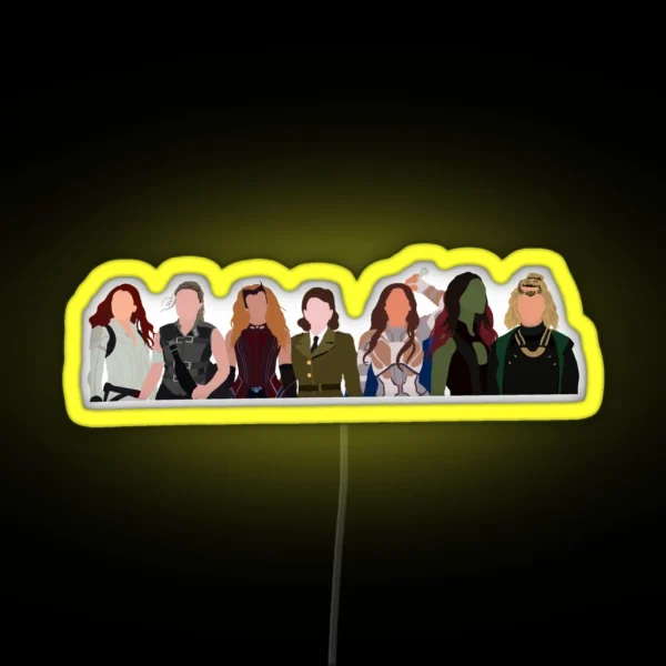 Marvelous Ladies No Block RGB Neon Sign