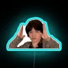 RGB Neon Sign by Masahiro Sakurai - Blue