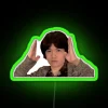RGB Neon Sign by Masahiro Sakurai in Green