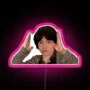 RGB Neon Pink Sign by Masahiro Sakurai