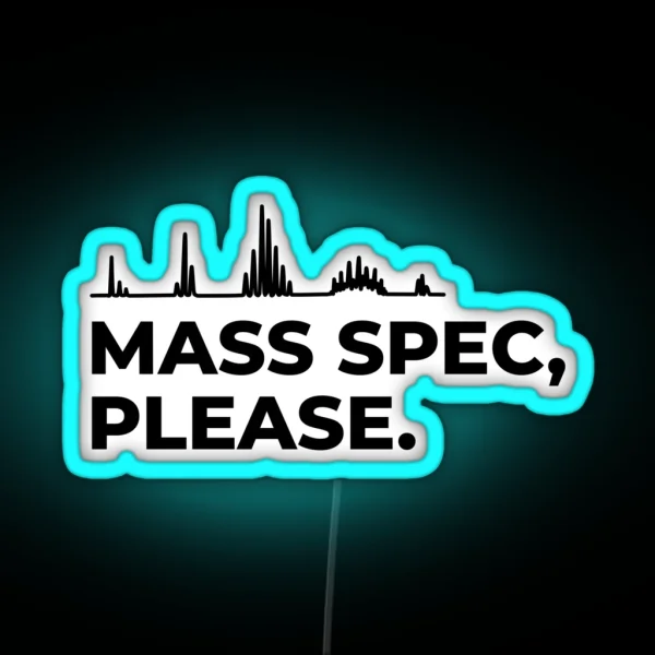 Mass Spec Please RGB Neon Sign