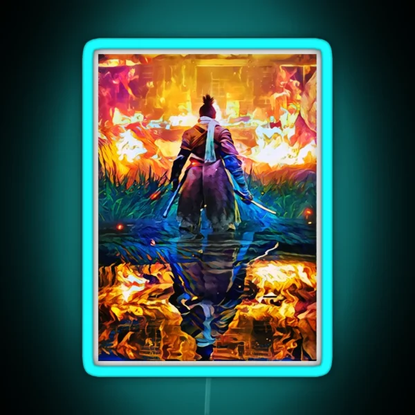 Master Fire Sekiro RGB Neon Sign
