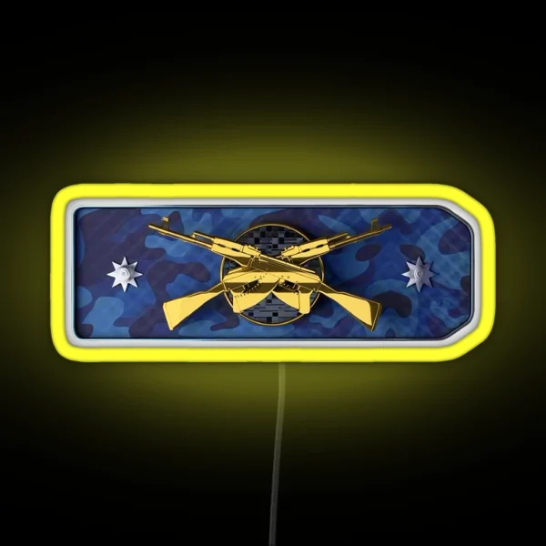 Master Guardian Elite Rank Counter Strike RGB Neon Sign