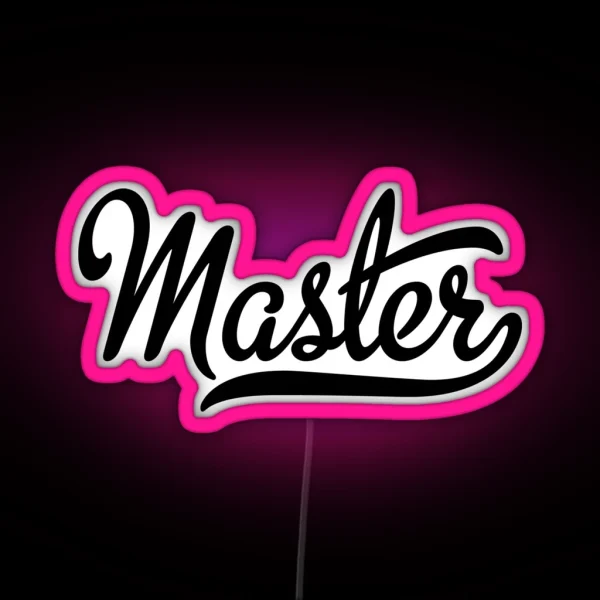 Master RGB Neon Sign