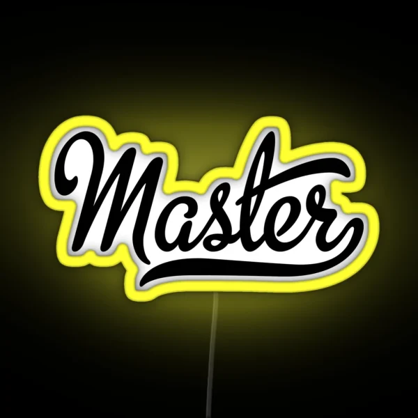 Master RGB Neon Sign