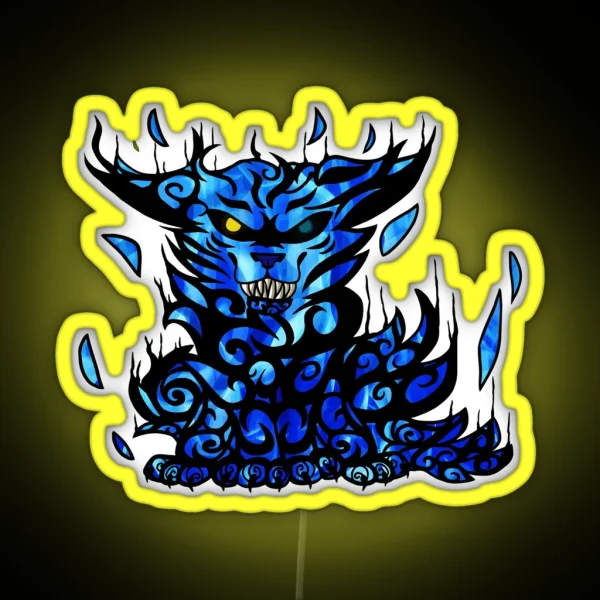 Matatabi Biju Anime RGB Neon Sign
