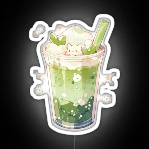 Matcha Latte RGB Neon Sign