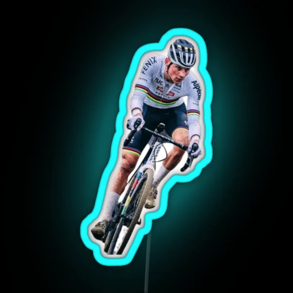 Mathieu Van Der Poel Classic 1 RGB Neon Sign