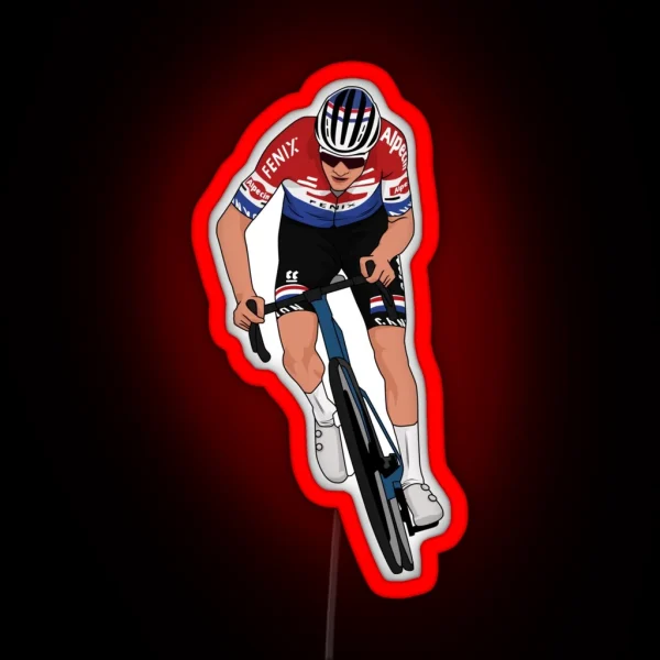 Mathieu Van Der Poel MVDP RGB Neon Sign