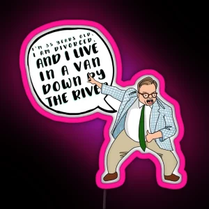 Matt Foley RGB Neon Sign