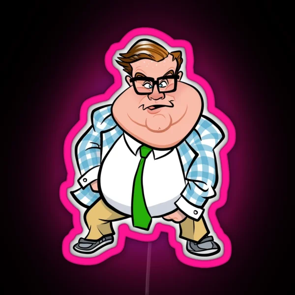 Matt Foley RGB Neon Sign