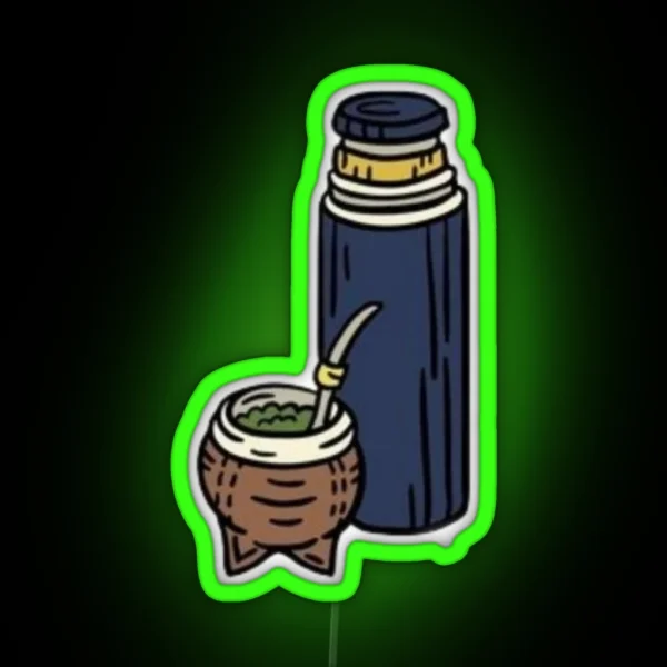 Matte And Thermos RGB Neon Sign
