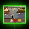 maud-lewis-neon-sign-green-rgb-art-decor