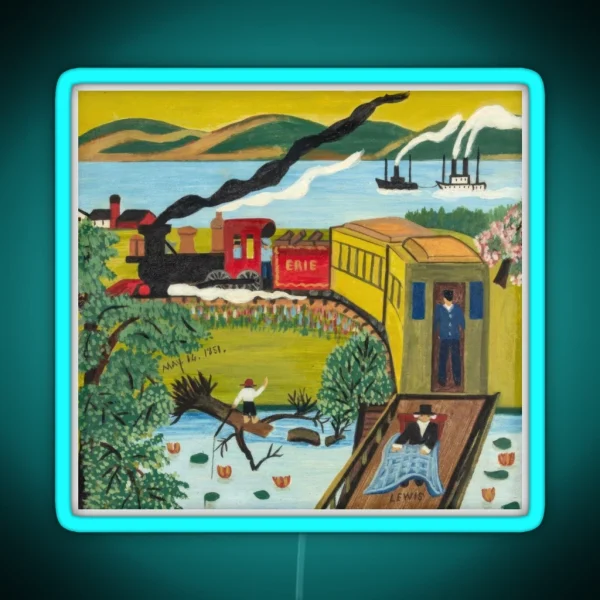 Maud Lewis RGB Neon Sign