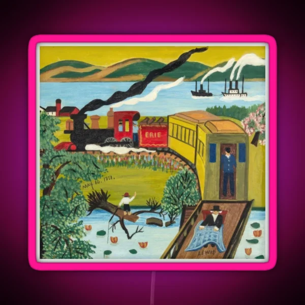Maud Lewis RGB Neon Sign