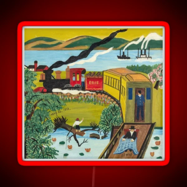 Maud Lewis RGB Neon Sign