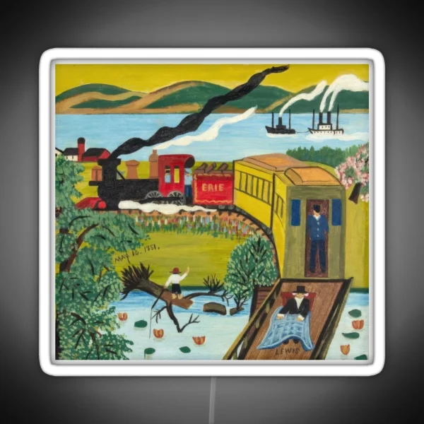 Maud Lewis RGB Neon Sign