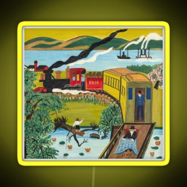 Maud Lewis RGB Neon Sign