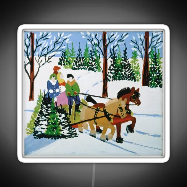 Maud Lewis RGB Neon Sign