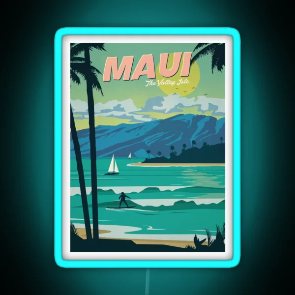 Maui RGB Neon Sign