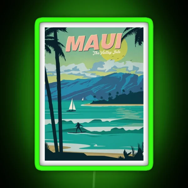 Maui RGB Neon Sign