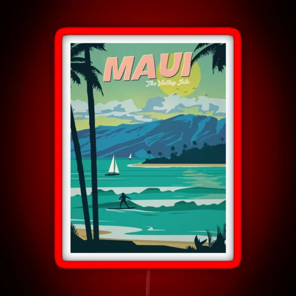 Maui RGB Neon Sign