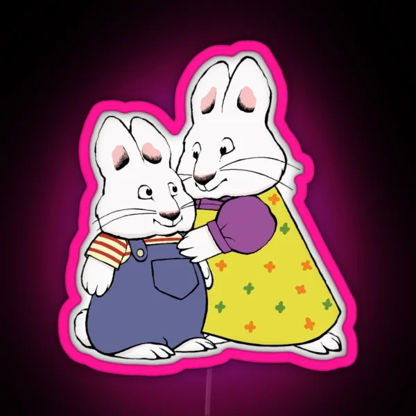 Max And Ruby RGB Neon Sign