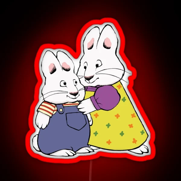 Max And Ruby RGB Neon Sign