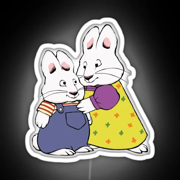 Max And Ruby RGB Neon Sign